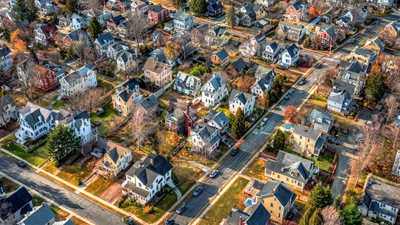 The neighborhood never looked better